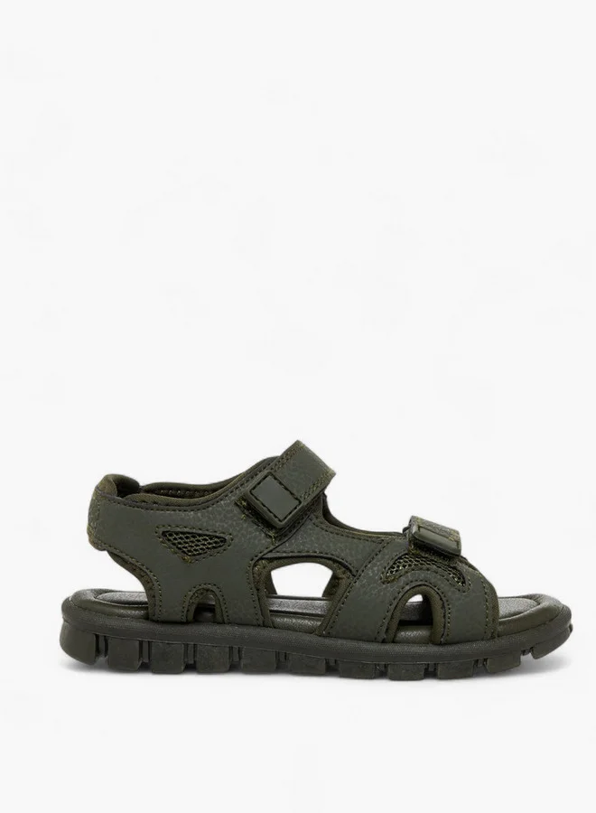 جونيورز Boys Hook & Loop Sandals