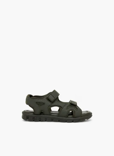 جونيورز Boys Hook & Loop Sandals