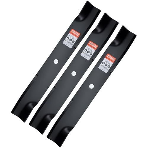 Grasscool 601124 Blades Compatible with Hustler Raptor Fastrak SDX X XD XL Big Dog Alpha 54" Zero Turn Mower Replace for 797704 797696 797712 606251 92 208 - Image 1