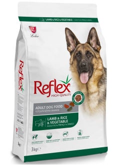 REFLEX Adult Dog Food with Lamb and Rice and Vegetable 3 kg 