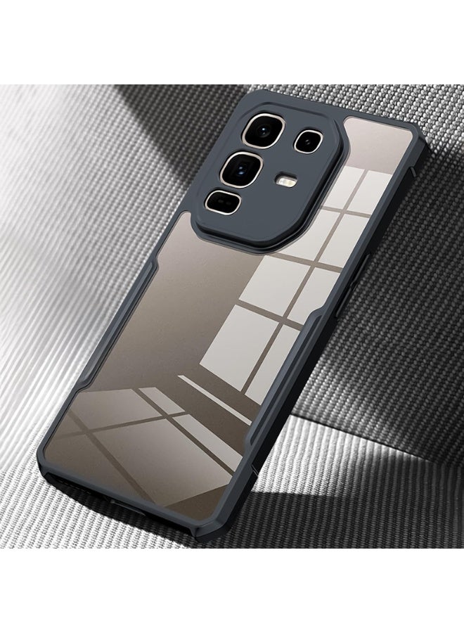 general For Infinix Note 50 Pro Plus Case, Note 50 Pro+ Camera Lens Protection Back Cover, TPU+PC Shockproof Bumper Mobile Phone Case, Anti-Yellowing Slim Fit Protective Casing - Image 5