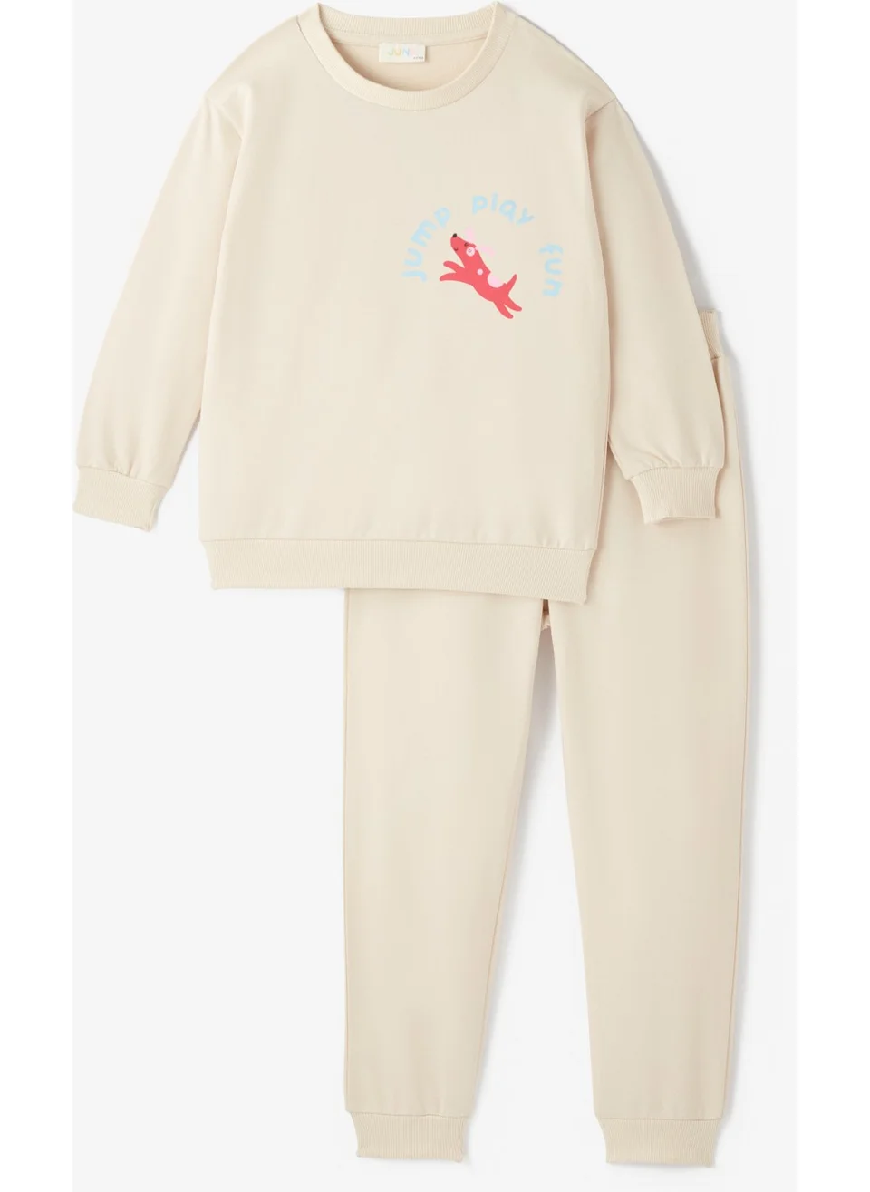 جون Girls Printed Tracksuit