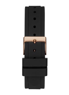 GUESS ساعة سولستيس كرونوغراف مقاومة للماء للنساء GW0113L2 - 37 مم - أسود  - Image 3