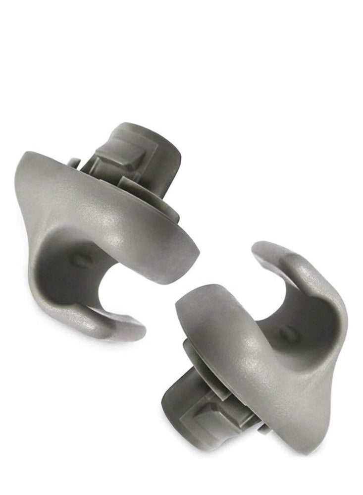 2 قطعة حامل مشبك حاجب الشمس العالمي للسيارة حامل حاجب الشمس مشابك خطاف حاجب الشمس بديل مناسب لسيارة هوندا أكورد 98-07 وسيفيك 96-04 وسي آر في 07-11 - Image 3