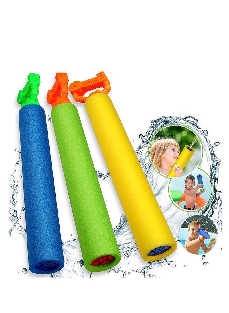 SYOSI Water Guns for Kids Super Blaster Soaker Foam Pool Toys Fun Beach Outdoor Games Toys for Outdoor Summer Beach Swimming Pool Party Garden Water Games Toys Gift for Boys Girls(3Pack) - Image 1