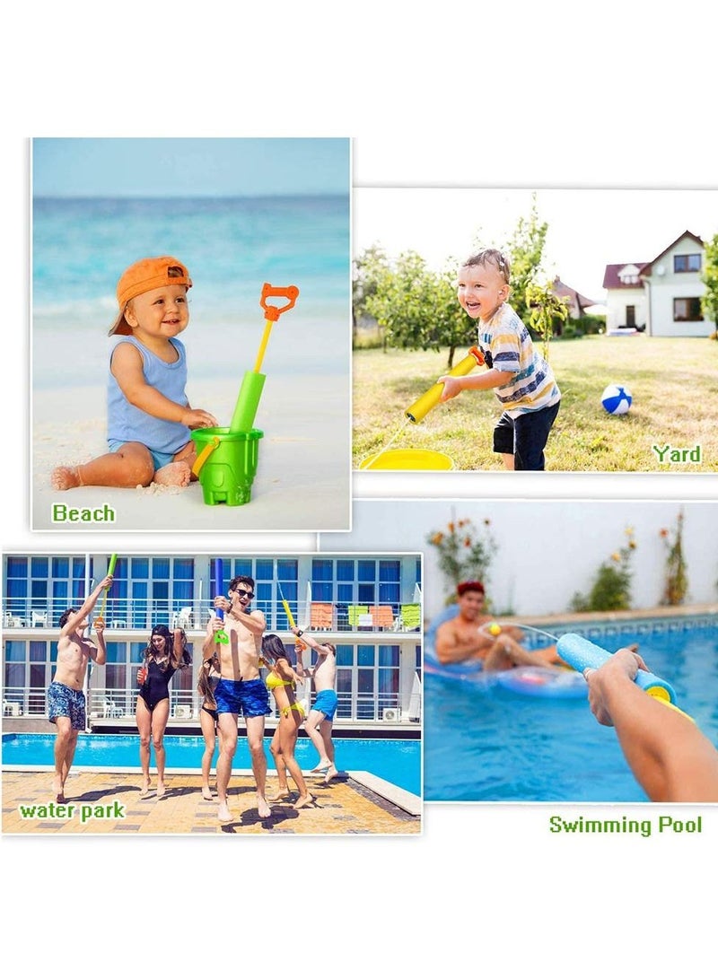 SYOSI Water Guns for Kids Super Blaster Soaker Foam Pool Toys Fun Beach Outdoor Games Toys for Outdoor Summer Beach Swimming Pool Party Garden Water Games Toys Gift for Boys Girls(3Pack) - Image 3