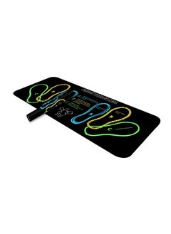 Squat Mat, Squat Step Positions Knee Matmsquat mat with foot position mat for exercise equipment, 31.5 x 14in squat Leg muscle aiming, Kettlebell weightlifting squat mat, Training gluteal muscle pad