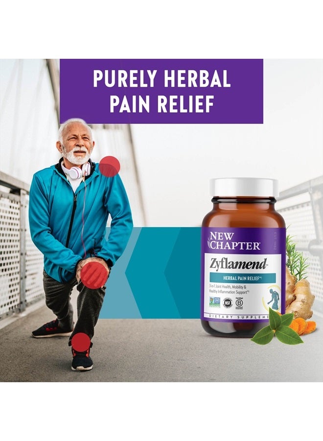 New Chapter Zyflamend™ Multi-Herbal Pain Reliever+ Joint Supplement, 10-in-1 Superfood Blend with Ginger & Turmeric for Healthy Inflammation Response & Herbal Pain Relief+, 120 Count - Image 2