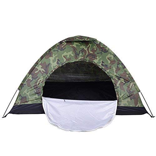 Niyam Polyester Portable Foldable Military Picnic Camping Waterproof 2/4 Person Dome Tent (Army Green) (4 Person, 200X200X135) - Image 2