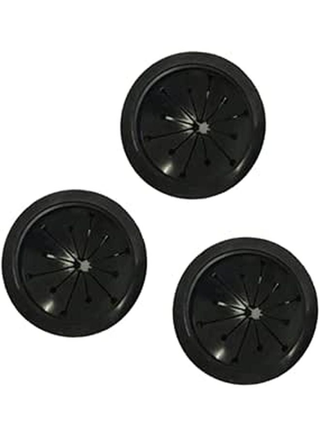 3pcs High Elasticity Sealing Rubber Ring for Garbage Disposal Sink Splash Guard Drain Stopper - Image 1