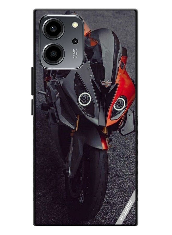 VR CREATIVE Protective Case Cover For Honor 80 SE Bike Design Multicolour - Image 1