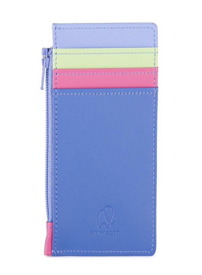 mywalit Multi-Color Leather Credit Card Holder & Coins Purse | 4 Cards & ID Slot - Image 1