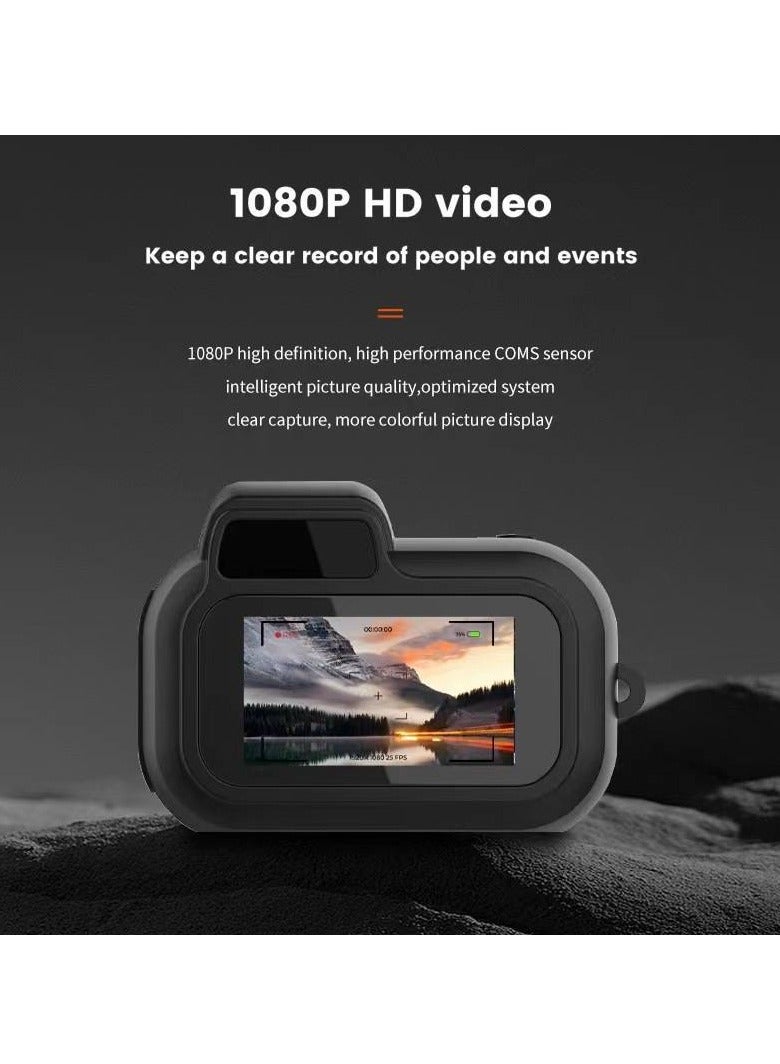 General World's Smallest HD Camera, Keycam Camera, 1080p HD Retro Mini Camera with 8 Filters, 100 Minutes Battery Life (Camera +64G Card)  - Image 4