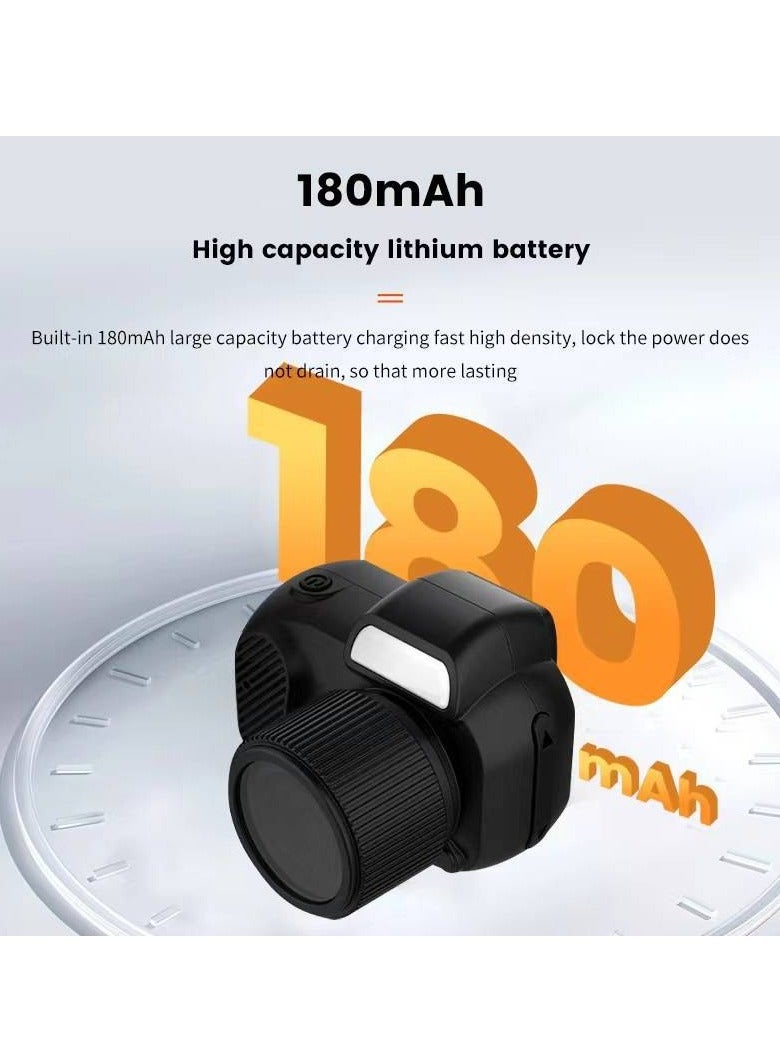 General World's Smallest HD Camera, Keycam Camera, 1080p HD Retro Mini Camera with 8 Filters, 100 Minutes Battery Life (Camera +64G Card)  - Image 5