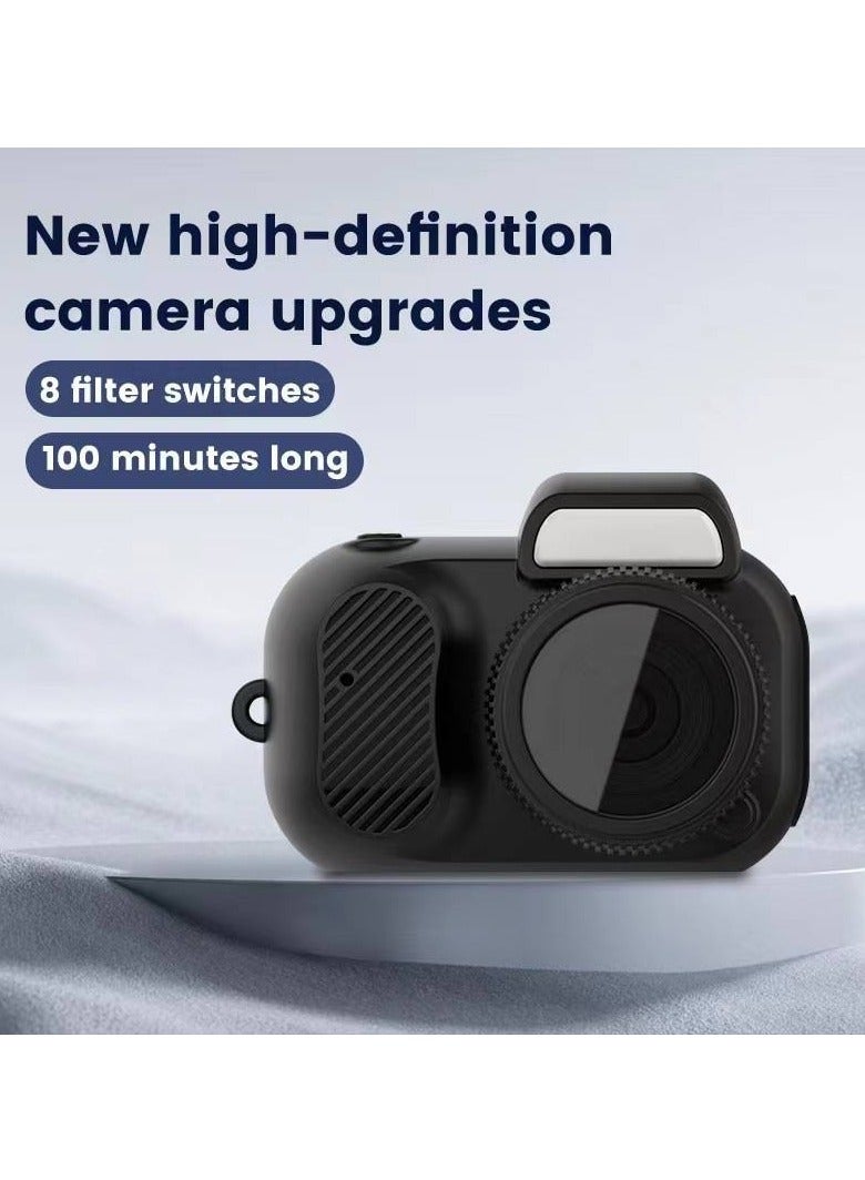 General World's Smallest HD Camera, Keycam Camera, 1080p HD Retro Mini Camera with 8 Filters, 100 Minutes Battery Life (Camera +64G Card)  - Image 2