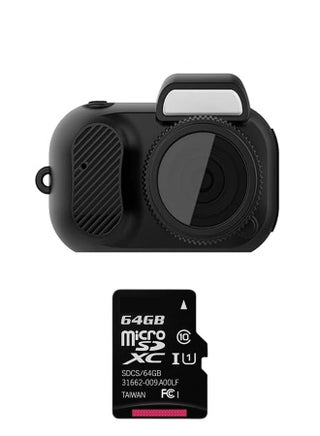 World's Smallest HD Camera, Keycam Camera, 1080p HD Retro Mini Camera with 8 Filters, 100 Minutes Battery Life (Camera +64G Card) - pzsku/Z1EED25C9CB0A403DAABAZ/45/_/1730794720/9d84f8a0-7507-4597-b3a6-3dd758bd3990