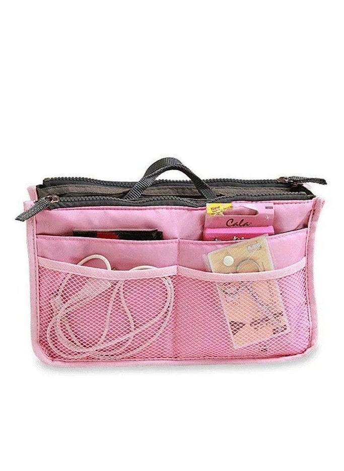 Generic Multipurpose Pouch Pencil Pouch Travel wallet Makeup Kit Toilet Handbag Organizer Medicine Bag Ladies Purse Birthday Gift, Return Gift  IR  - Image 1