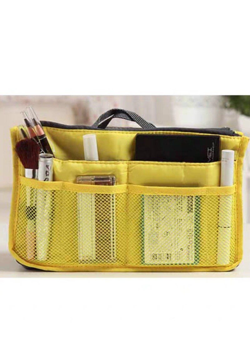 Generic Multipurpose Pouch Pencil Pouch Travel wallet Makeup Kit Toilet Handbag Organizer Medicine Bag Ladies Purse Birthday Gift, Return Gift  IR  - Image 2