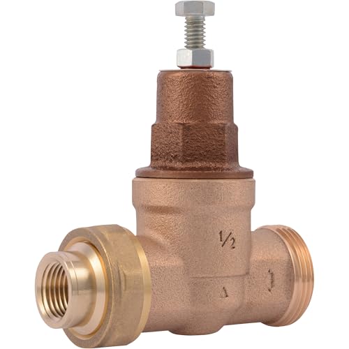 Cash Acme 1/2 Inch EB75 FPT x FPT Pressure Regulator Valve (PRV), 45 PSI, 22999-0045 - Image 1