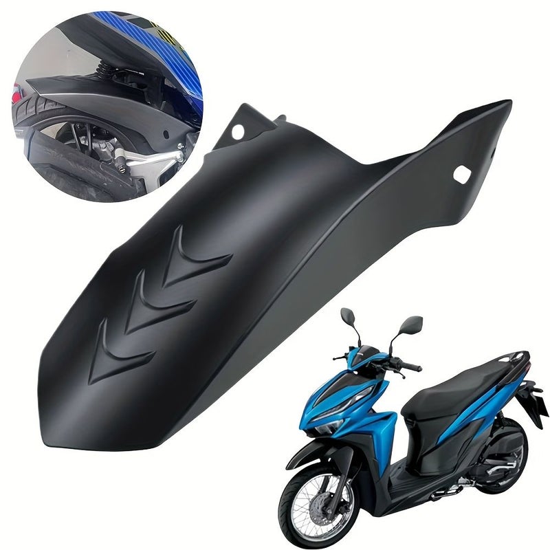 Black Rear Mud Guard for Honda Click 125 150 Game Changer Motorcycle - Image 5