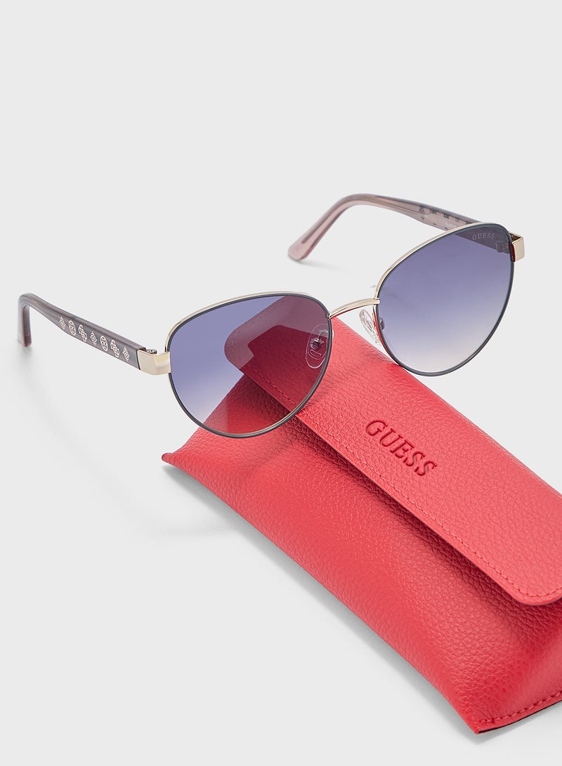 GUESS Uv-Protected Avitor Sunglasses - Image 5