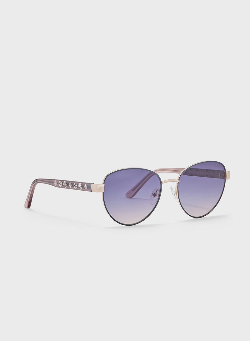 GUESS Uv-Protected Avitor Sunglasses - Image 1