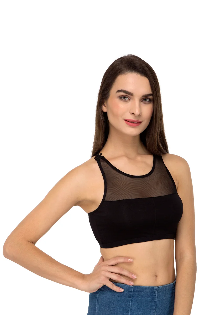 ليس اند مي  Women’s Seamless Bralette – Soft Fit Lounge & Casual Wear