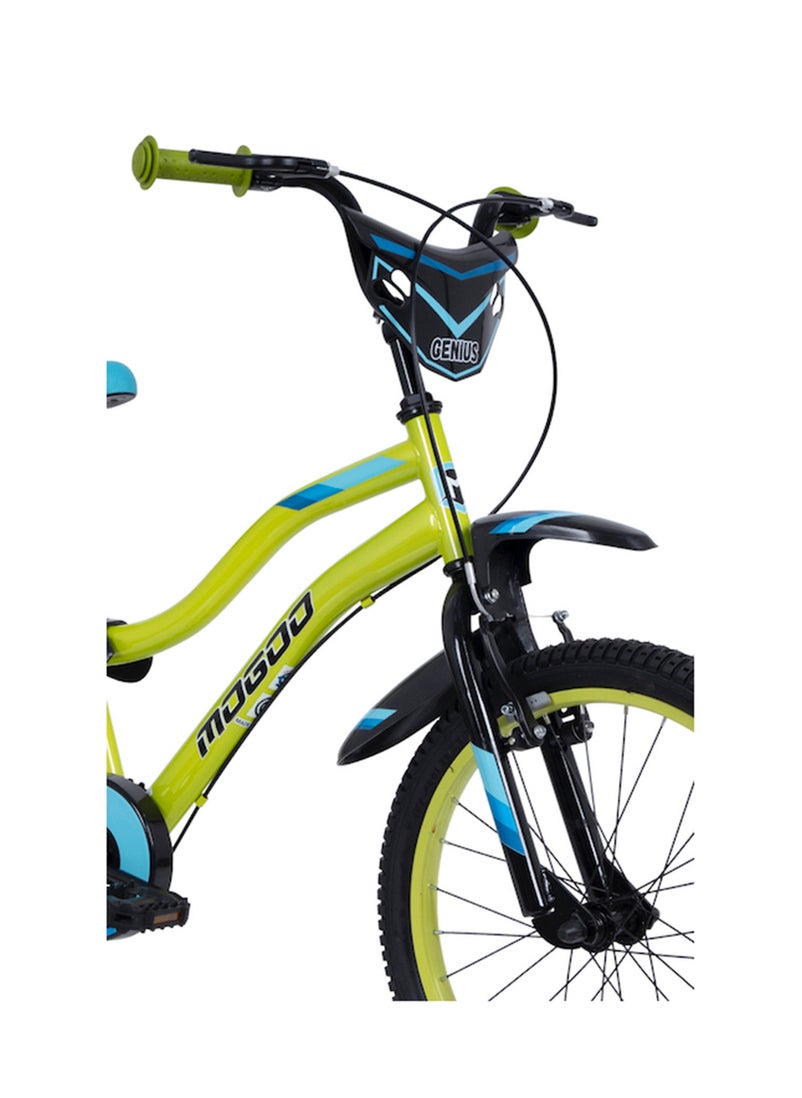 MOGOO Genius 20 Inch Kids Bikes - Green  - Image 3