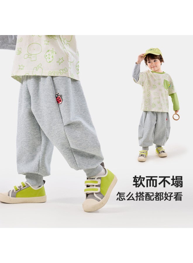 Doodle Home kids' Sport Pants | Autumn Trendy Boys' Running Pants & Girls' Casual Trousers | Baby Long Pants - Image 4