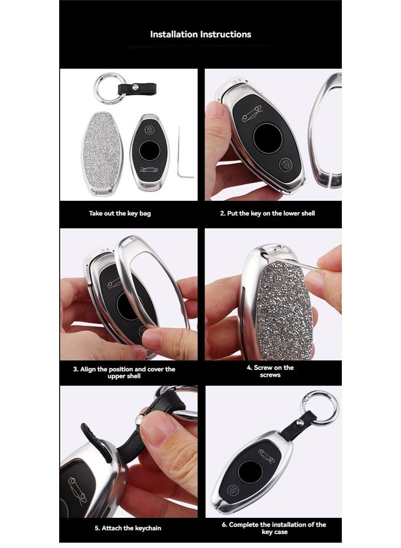 مكلارين حقيبة مفاتيح السيارات مناسبة لغطاء مفتاح سيارة ماكلارين 720S/540C/570GT/600LT. - Image 3