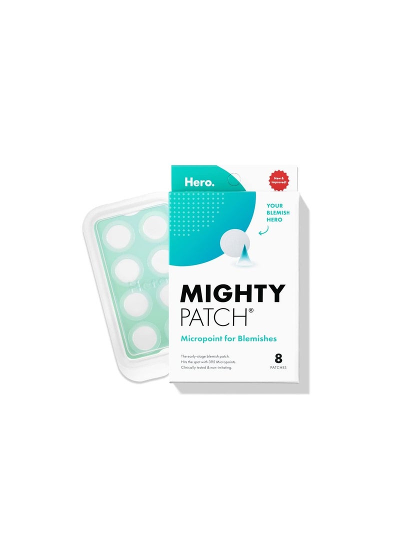 Mighty Patch Early stage acne spot treatment patch and hidden pimples 8 Patches 