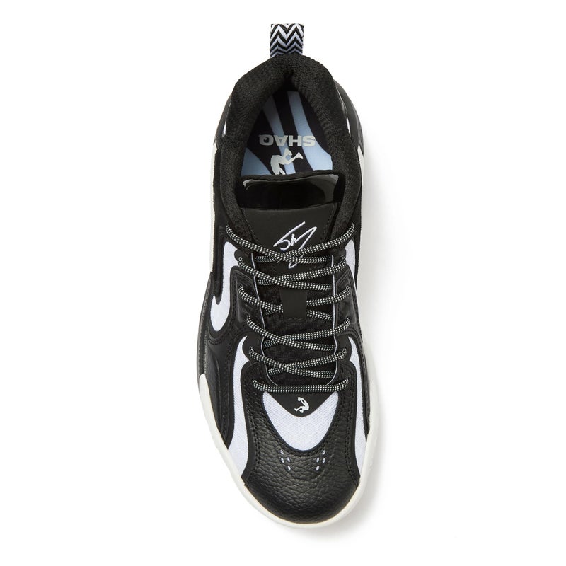 SHAQ Dunkman Basketball Shoes for Men, Indoor or Outdoor Court Basketball Mens Sneakers, Black or White Size 8 to 13 - Black/White, 10 Medium - Image 4