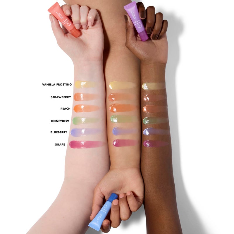 elf e.l.f. Squeeze Me Lip Balm, Moisturizing Lip Balm For A Sheer Tint Of Color, Infused With Hyaluronic Acid, Vegan & Cruelty-free, Honeydew - Image 4