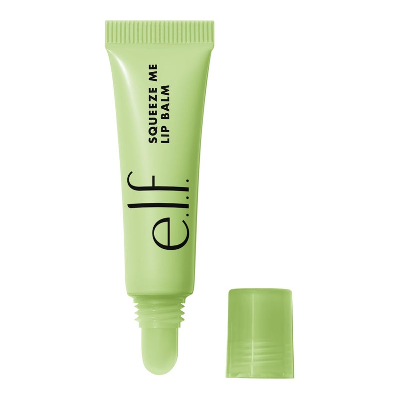 elf e.l.f. Squeeze Me Lip Balm, Moisturizing Lip Balm For A Sheer Tint Of Color, Infused With Hyaluronic Acid, Vegan & Cruelty-free, Honeydew - Image 1