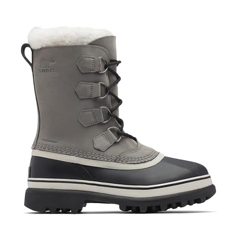 SOREL Women's Caribou Waterproof Boot - Shale, Stone - 8 - Image 1