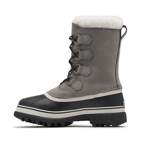 SOREL Women's Caribou Waterproof Boot - Shale, Stone - 8 - Image 5
