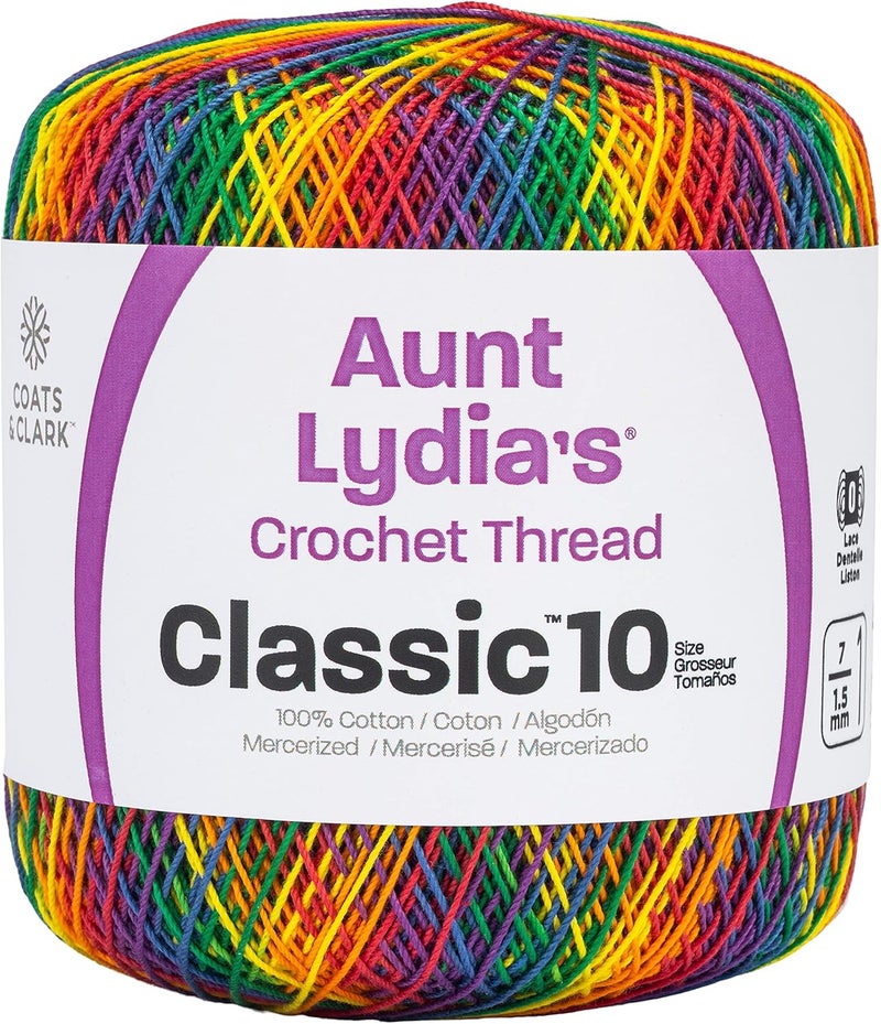Coats Aunt Lydia's Classic Crochet Thread, 900 Feet, Mexicana, Size 10 - Image 1