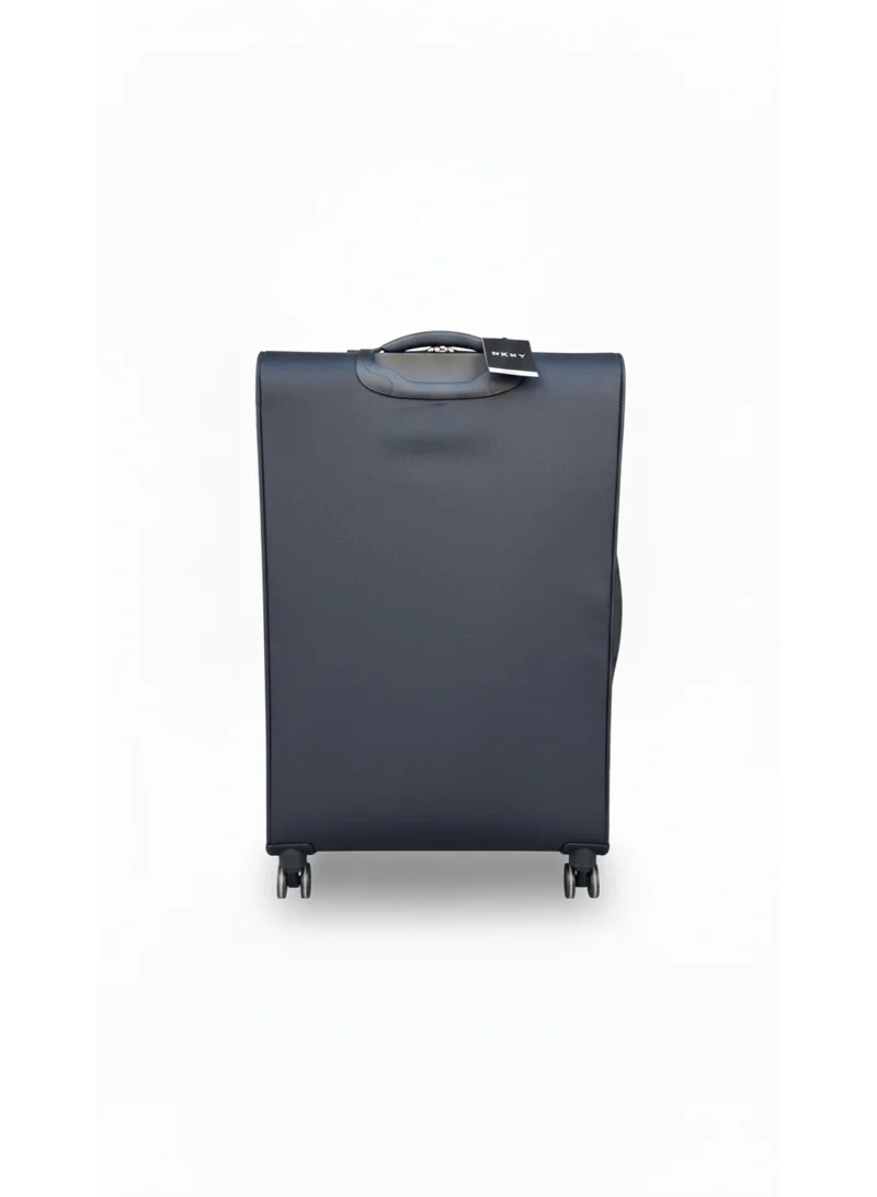 DKNY DKNY Impressionist Hard Shell Spinner Luggage – Black | Durable Travel Luggage