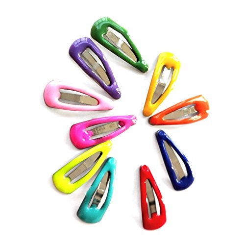 PET SHOW Cute 0.9" Waterdrop Small Snap Hair Clips Pet Grooming Products Dog Cat Puppy Short Hair Accessories Random Color Pack of 20 - Image 3