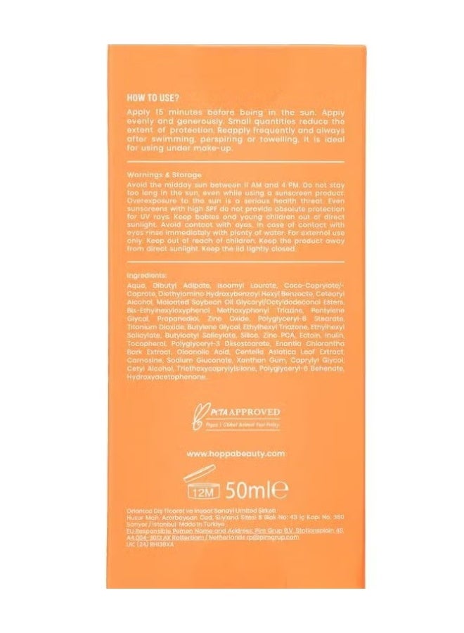 HOOPA Fluid Sunscreen Total Matte For Oily And Combination Skin By The Hoppa - +SPF50 - Image 3