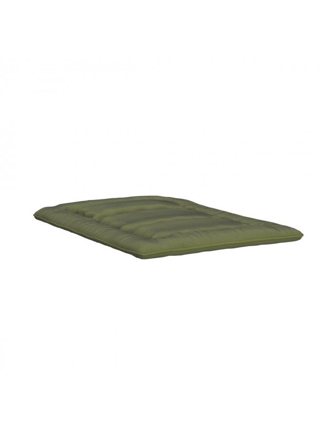 Zelladorra Zelladorra Japanese Floor Mattress, Futon Mattress with Portable Storage Bag, Roll Up Mattress Thick Tatami Mattress Suitable for Camping, Guest Room, Green, Queen  - Image 3