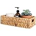 StorageWorks Water Hyacinth Basket for Toilet Paper, Wicker Baskets for Storage with Built-in Handles, 14 Ã‚Â¼"L x 6 - Image 2