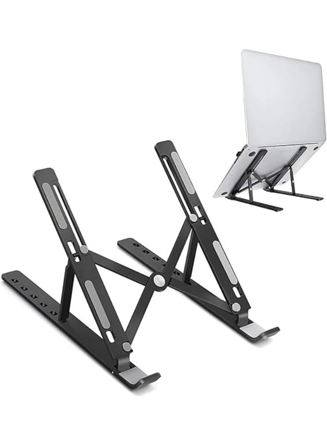 Adjustable Laptop Stand - Comfortable Workspace and Ergonomic Neck and Back Design - Image 1
