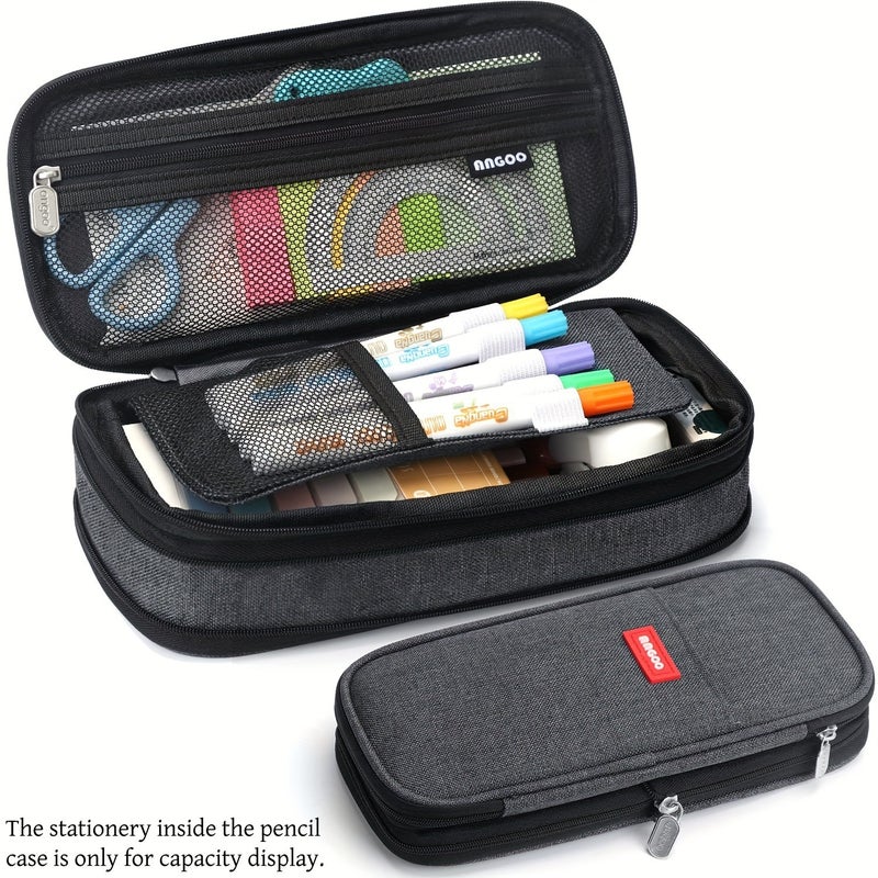 Expandable Large Capacity Pencil Case - Oxford Fabric - Image 1