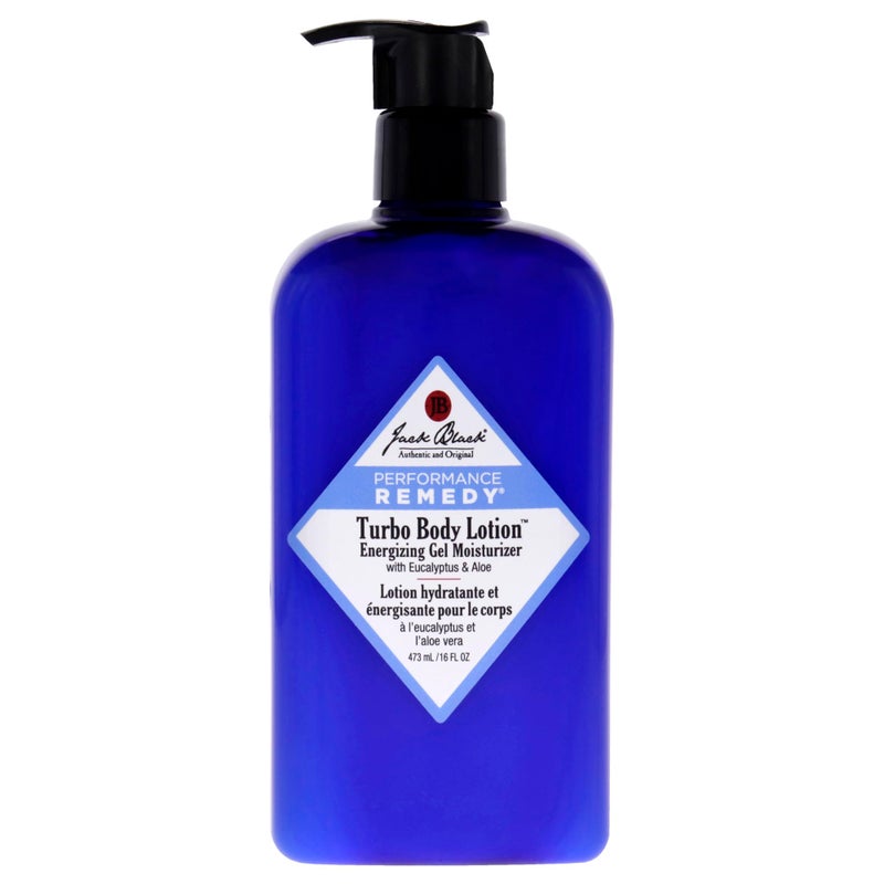 Jack Black Turbo Body Lotion Energizing Gel Moisturizer, 16 Fl Oz - Image 1