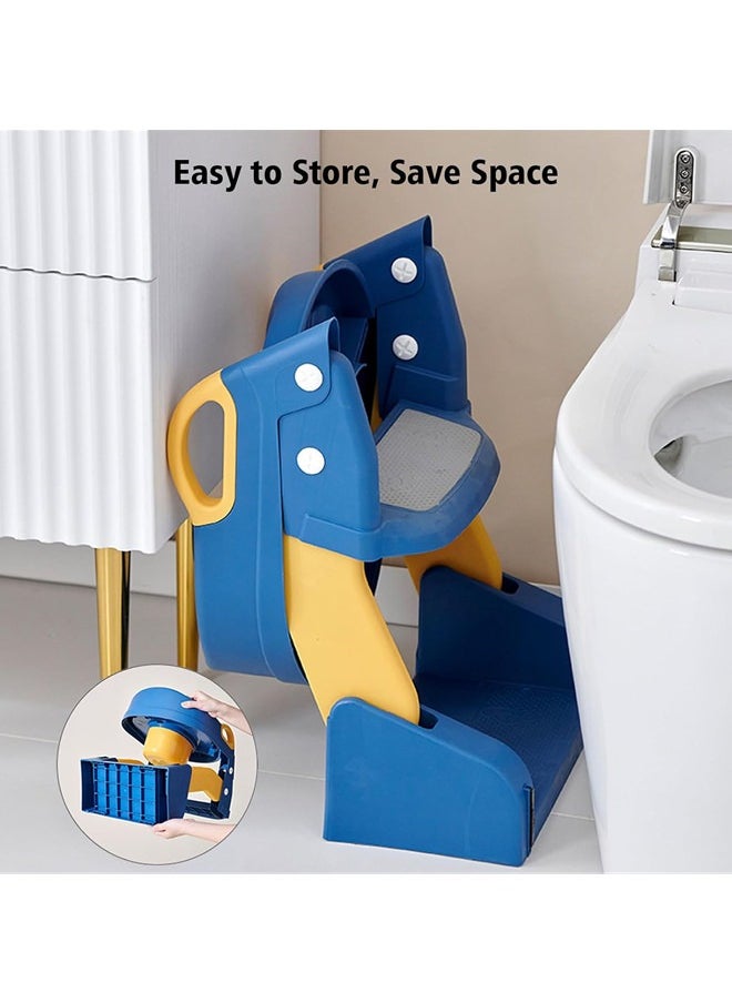 Beauenty - 3-In-1 Foldable Potty Training Seat With Non-Slip Ladder - Image 1