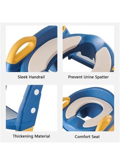 Beauenty 3-In-1 Foldable Potty Training Seat With Non-Slip Ladder  - Image 3
