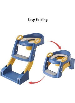 Beauenty 3-In-1 Foldable Potty Training Seat With Non-Slip Ladder  - Image 2