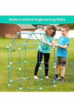 Y&D Children'S Fortress Building Set 88 Pieces Of Toys 5 6 7 8 9 10 11 12-Year-Old Boy And Girl Architect Diy Educational Learning Toys,...  - Image 4