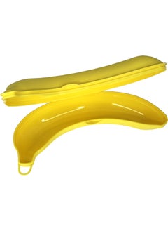 Titiz 2-Piece Banana Shaped 500ML Storage Container Nutrition Container Storage Box  - Image 2